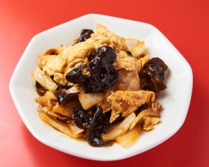 キクラゲ玉子炒め
