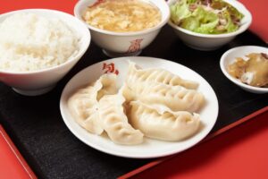 本格手打ち水餃子定食