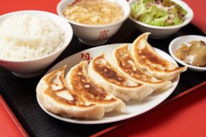 本格焼き餃子定食