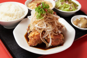 油淋鶏定食