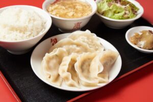 薄皮水餃子定食